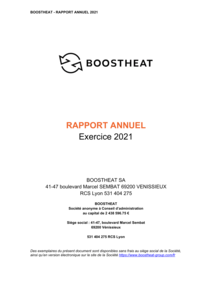 Rapport annuel 2021